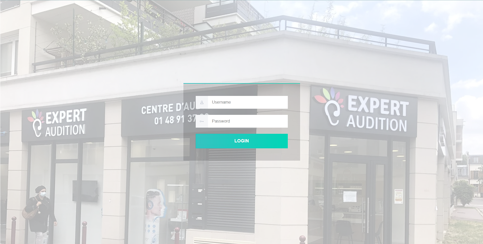 Formulaire de connexion