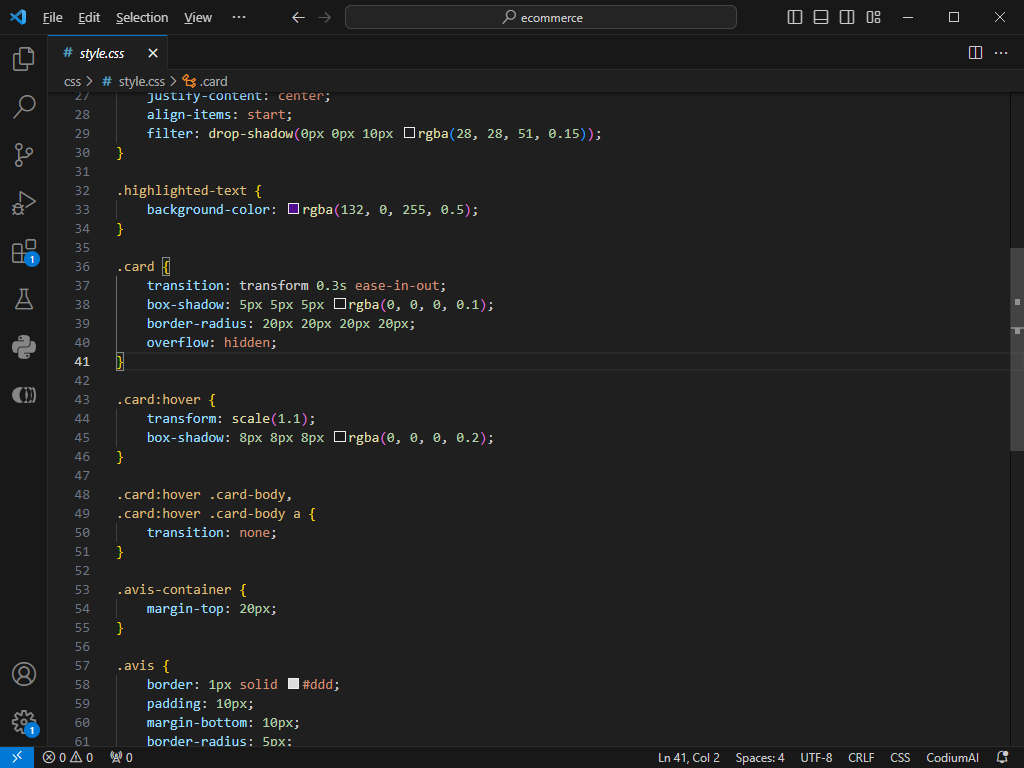 Personnalisation CSS